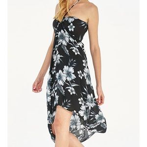 Hi-Lo floral dress